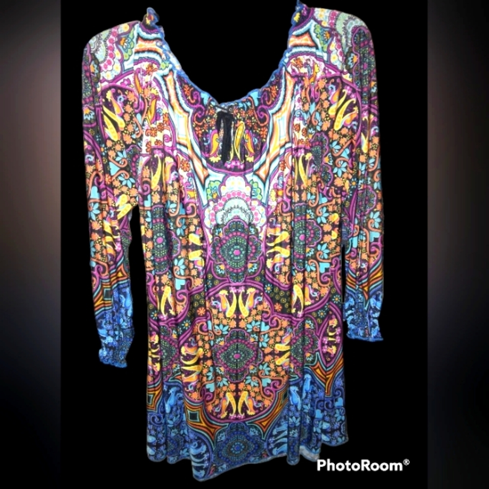 Bohemian Style Top / Mini-Dress